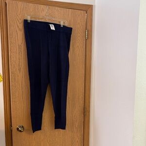 Torrid Navy Cable Knit Leggings